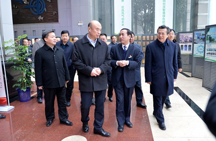 【陜鼓集團】陜西省委副書記、省長、省政府黨組書記劉國中一行蒞臨陜鼓視察指導(dǎo)工作